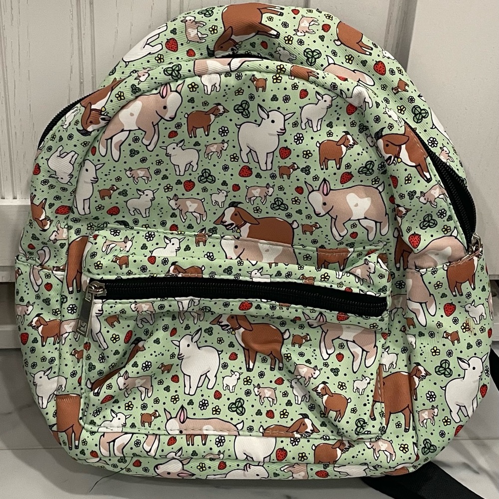 Goat mini backpack